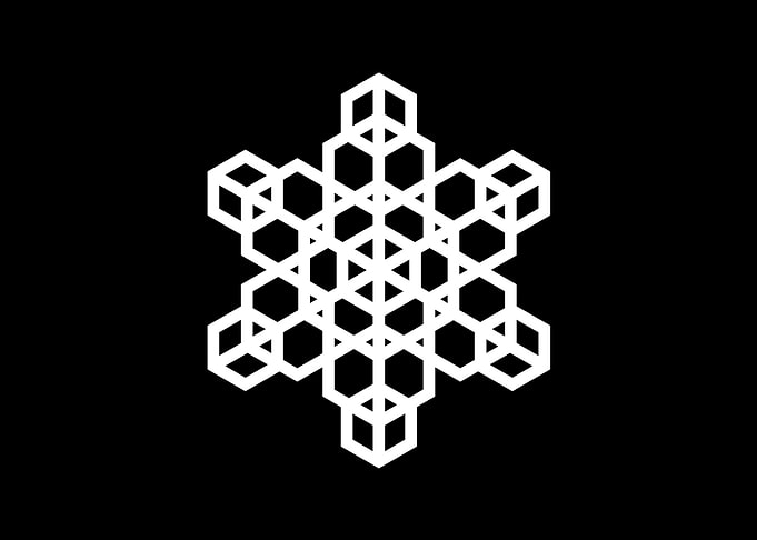 Black Glyph Mandala Rune