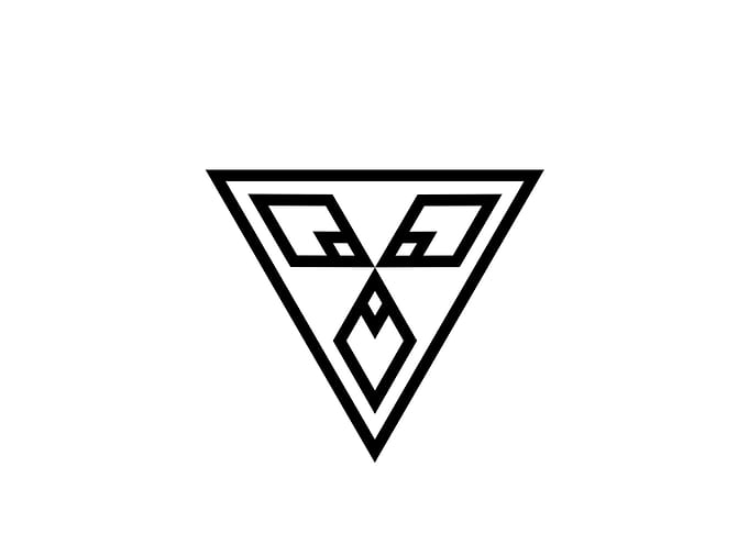 Minimalist Geometric Glyph