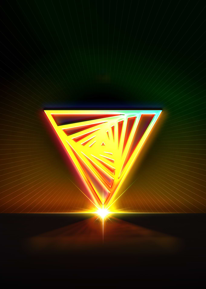 Rainbow Neon Magic Seal