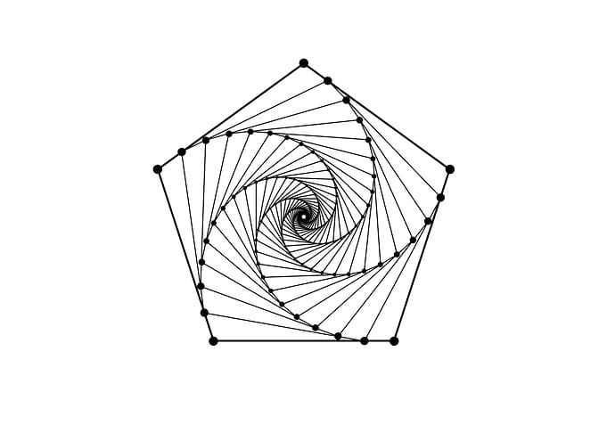 White Sacred Geometry Seal