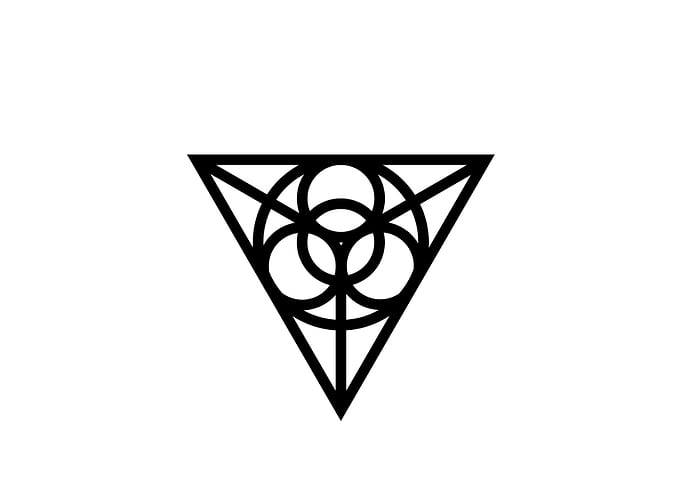 Minimalist Geometric Glyph