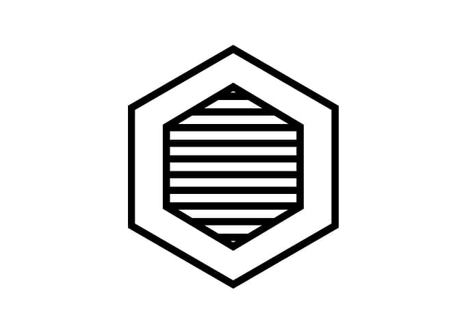Black and White Glyph Rune