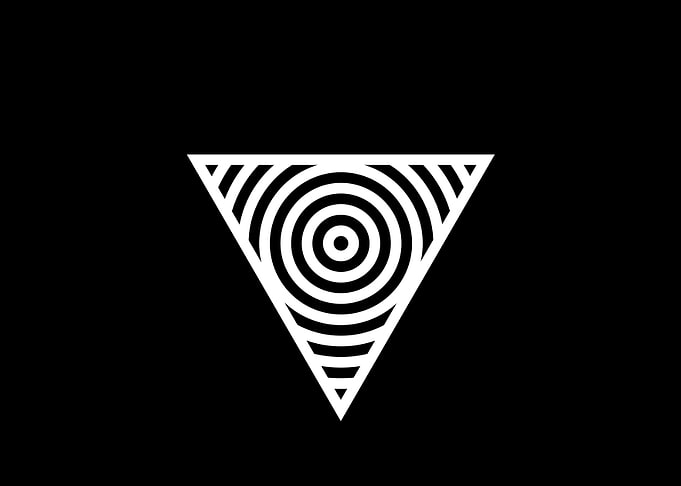 White Sacred Geometry Seal