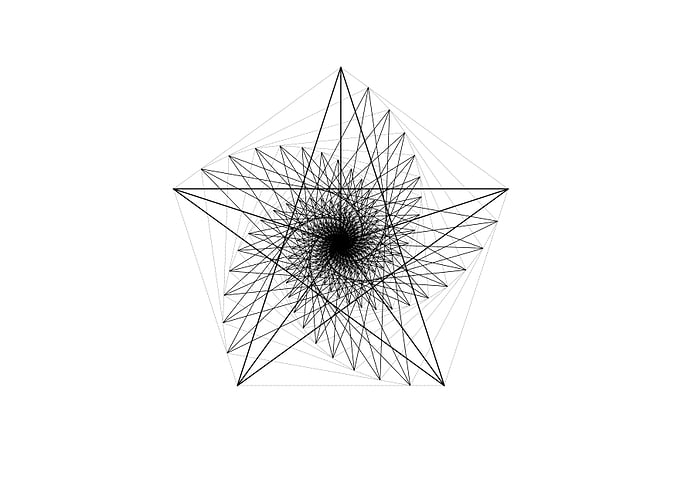 Black Sacred Geometry Rune