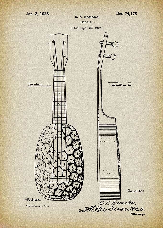 Ukulele patent
