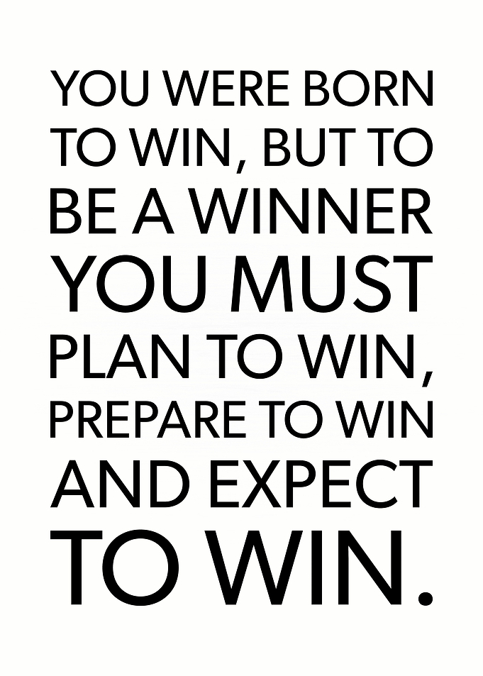 You Were Born To Win