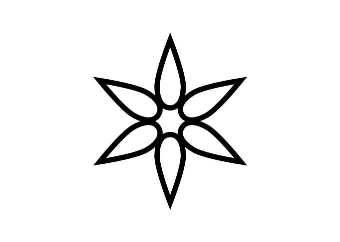 Black Glyph Mandala Rune