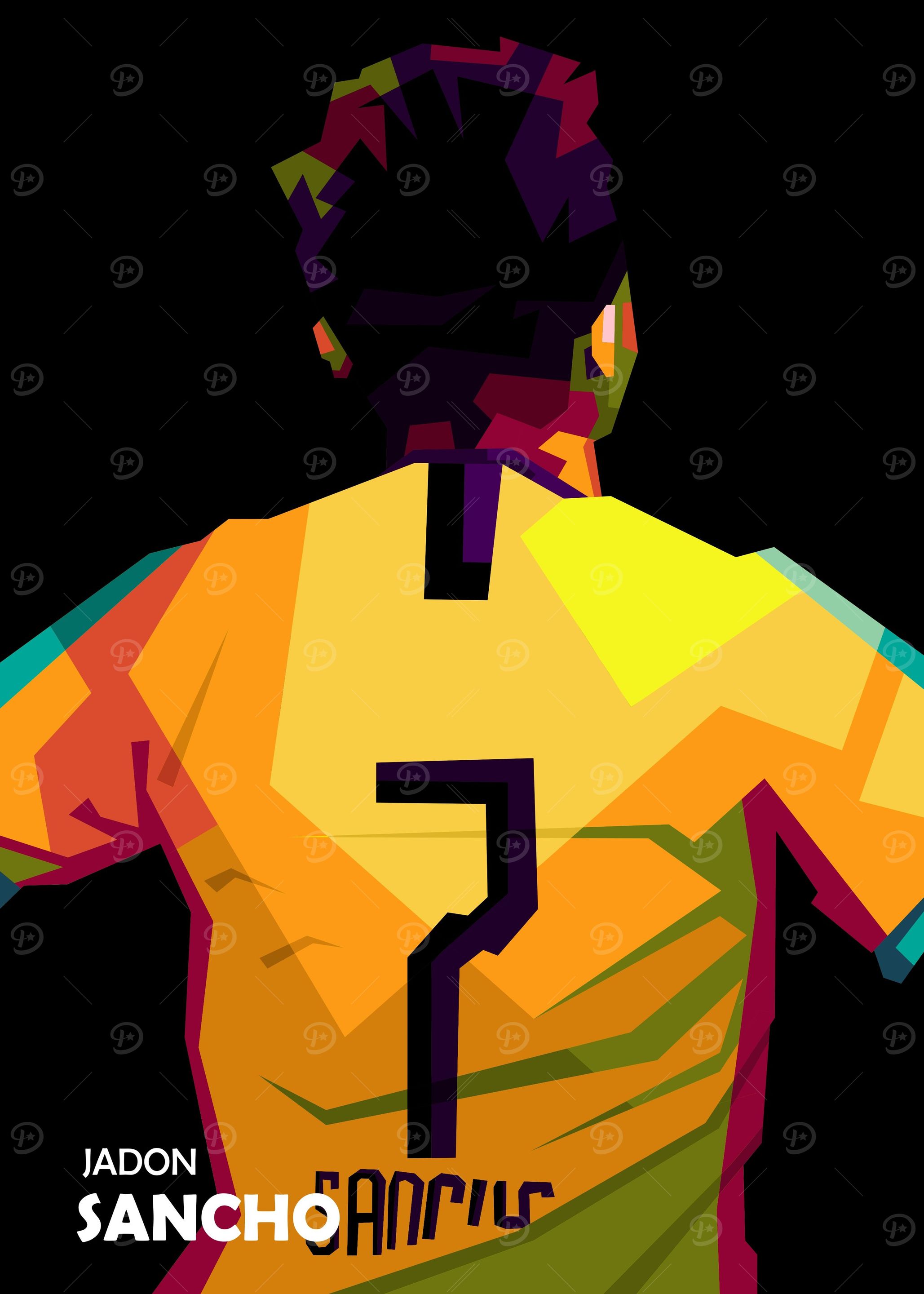 Jadon sancho in popart
