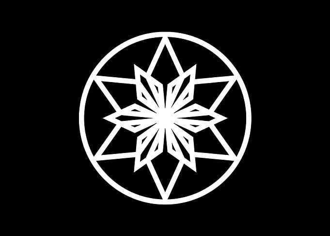 Black Sacred Geometry Rune