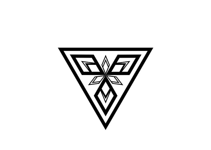 Minimalist Geometric Glyph