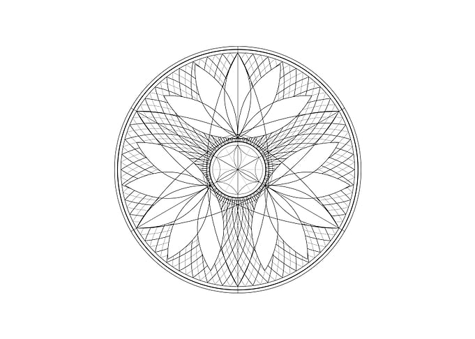 Minimalist Geometric Glyph