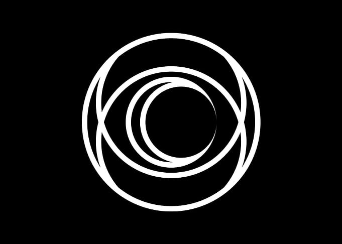 Black Sacred Geometry Rune