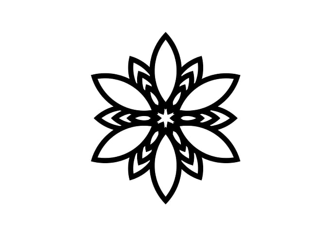 Black and White Geometric
