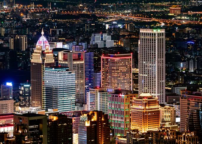 Bright Lights of Cities