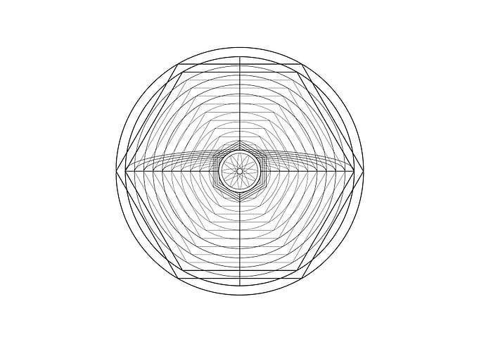 Minimalist Geometric Glyph
