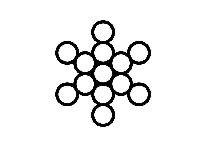 Black Glyph Mandala Rune