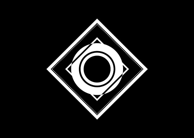 White Sacred Geometry Seal