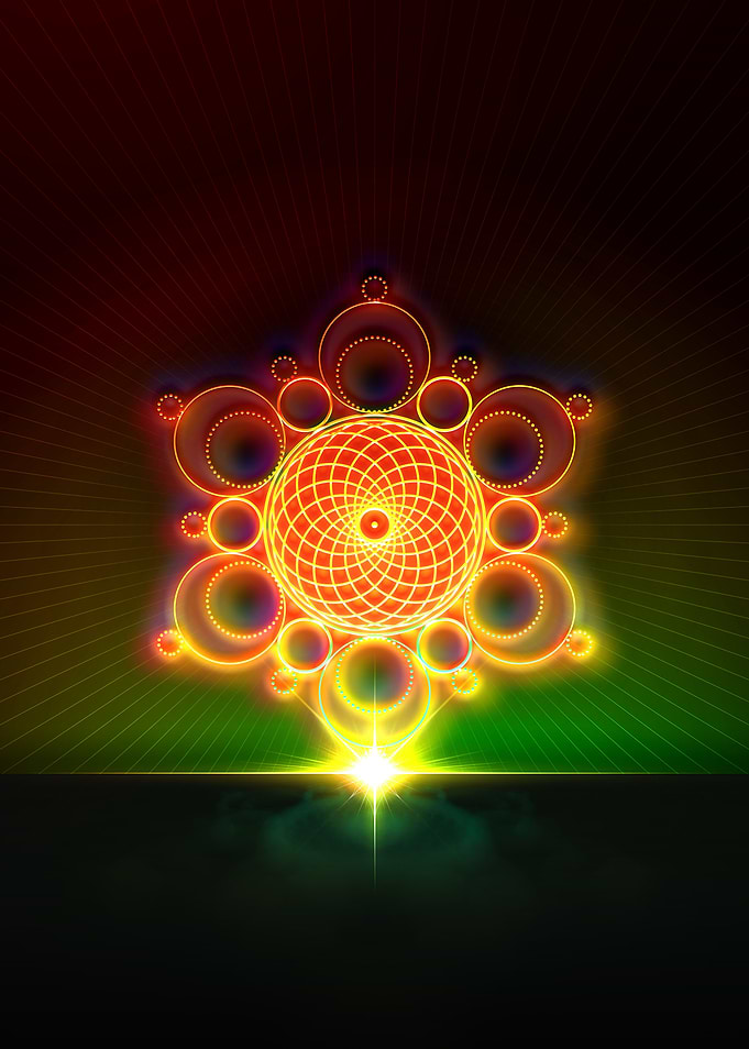 Rainbow Neon Magic Seal
