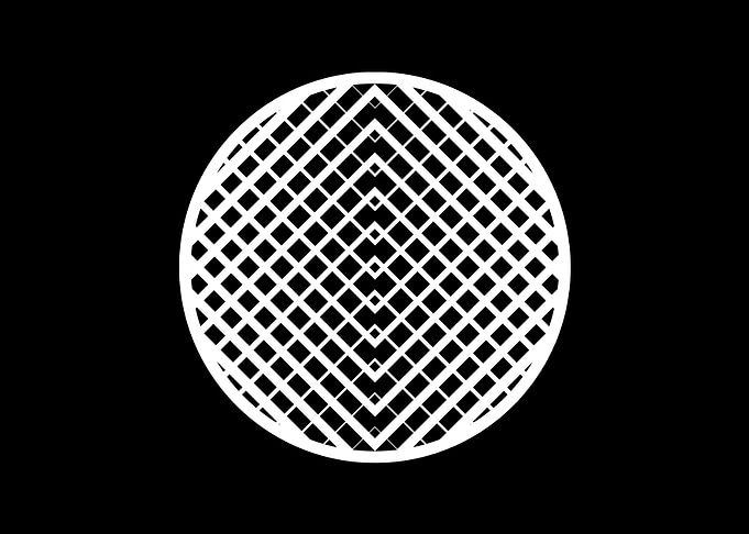 Black Sacred Geometry Rune