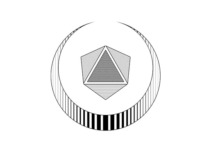 Black and White Geometric
