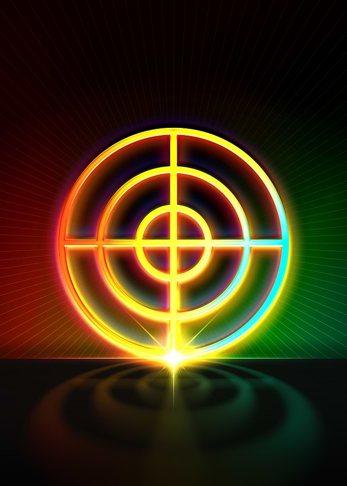 Rainbow Neon Magic Seal