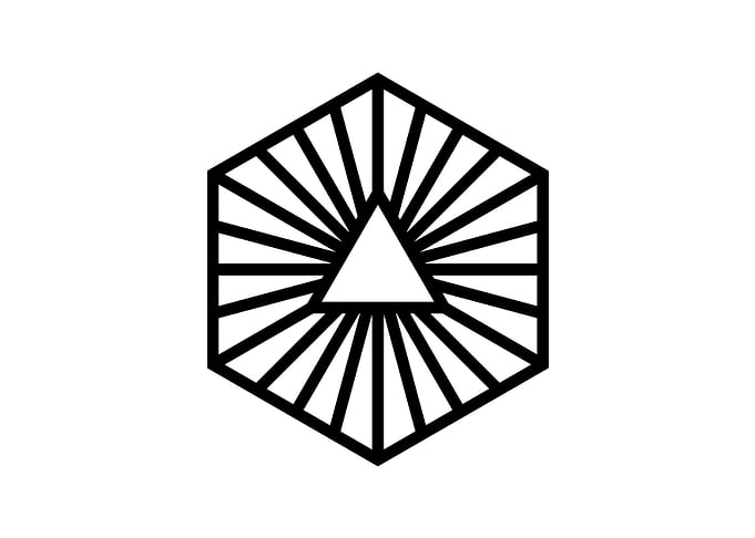Black Sacred Geometry Rune
