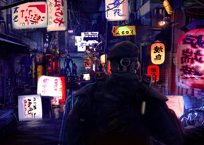 Tokyo Nights pop art