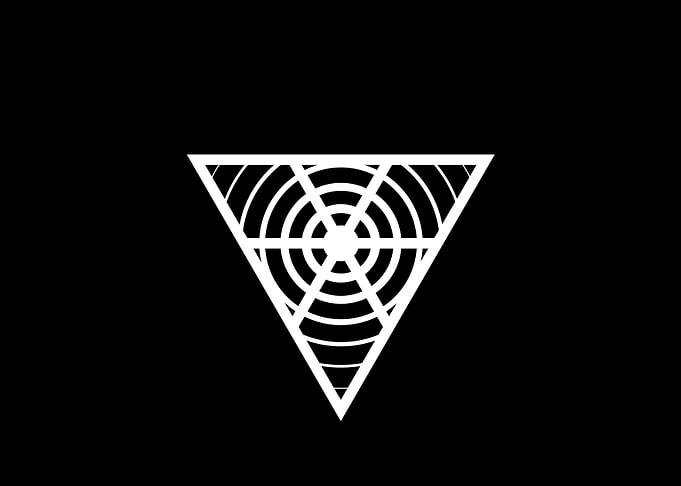 White Sacred Geometry Seal