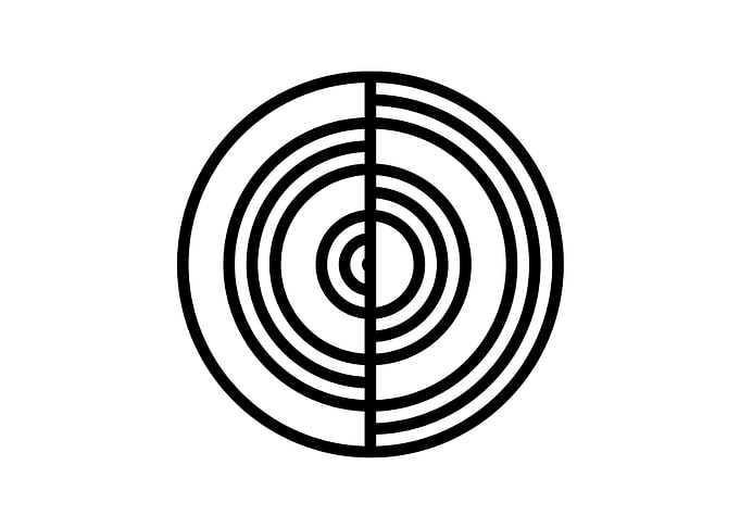 Black Glyph Mandala Rune
