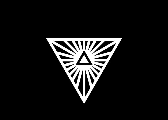 White Sacred Geometry Seal