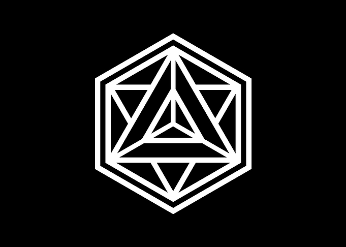 Black Sacred Geometry Rune