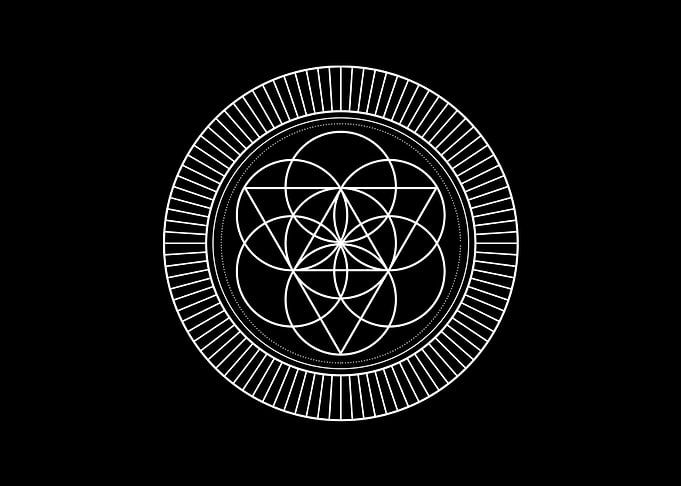 Minimalist Geometric Glyph