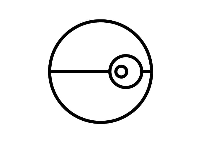 Black and White Glyph Rune