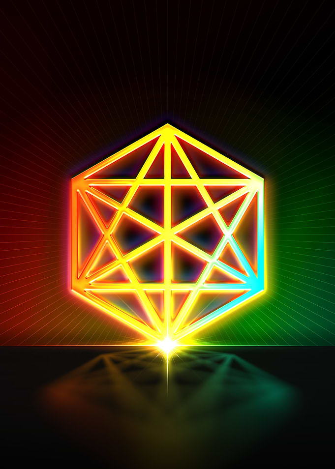 Rainbow Neon Magic Seal