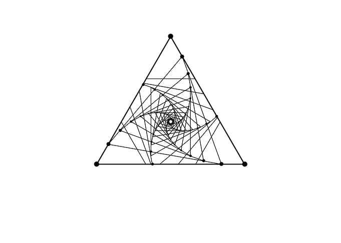 White Sacred Geometry Seal
