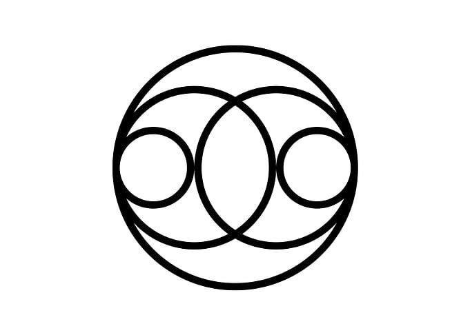 Black Glyph Mandala Rune