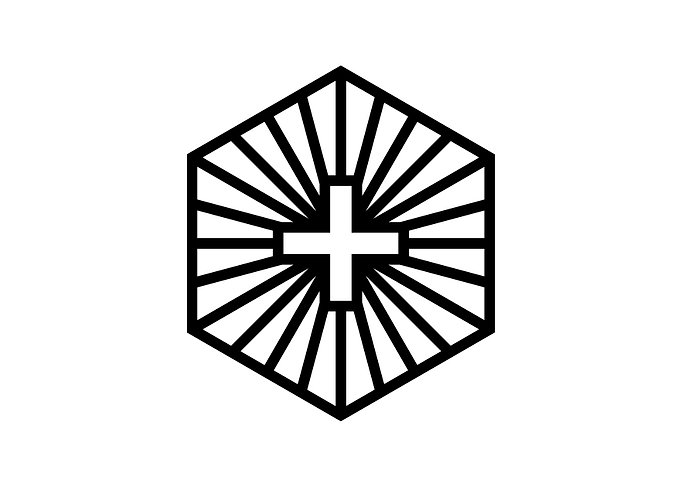 Black Sacred Geometry Rune