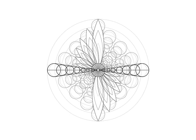 Minimalist Geometric Glyph