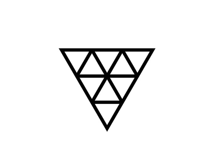 White Sacred Geometry Seal