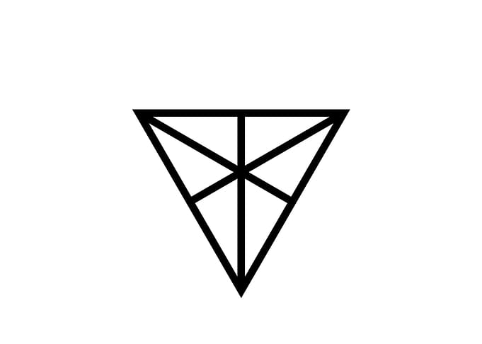 White Sacred Geometry Seal