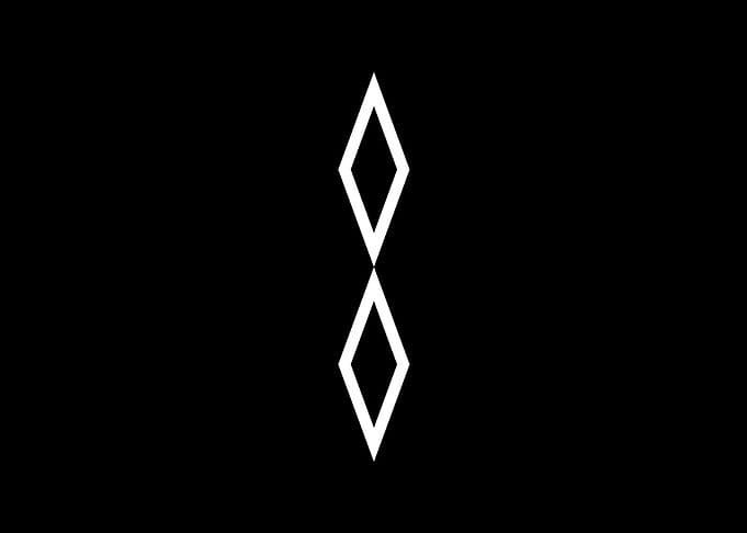 White Glyph Mandala Rune