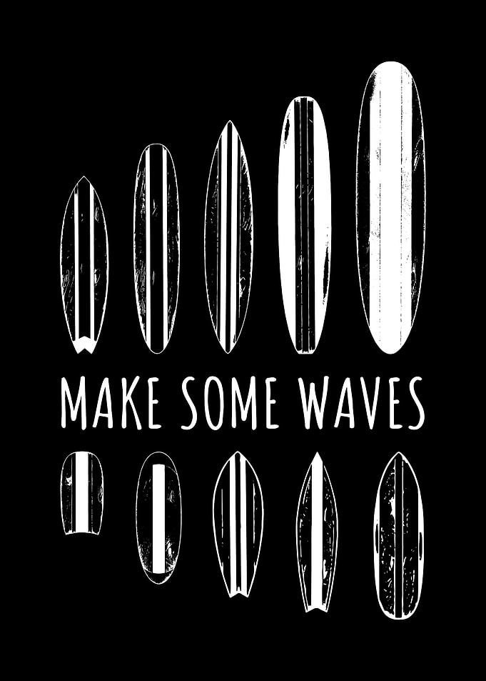 Surfer Make Some Waves