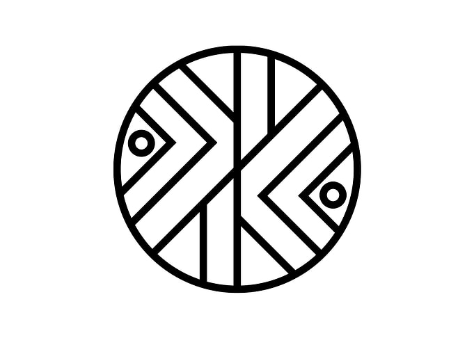 White Glyph Mandala Rune