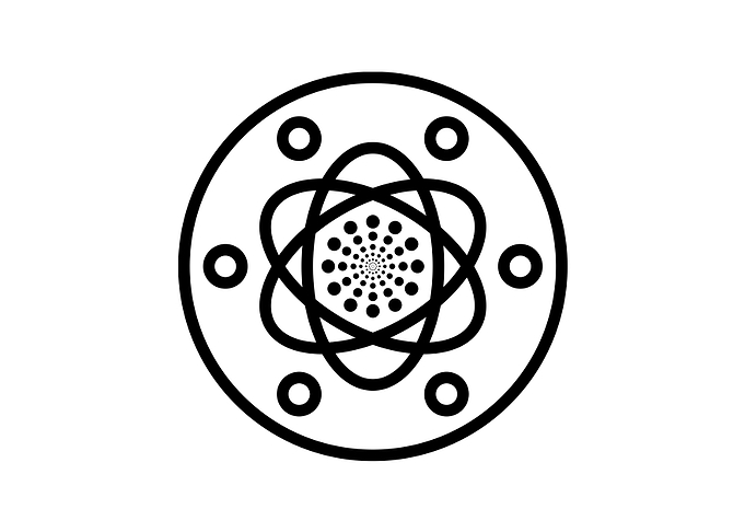 White Glyph Mandala Rune