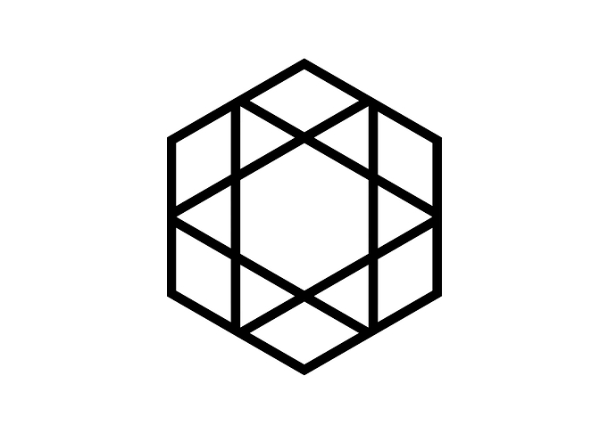 White Sacred Geometry Seal