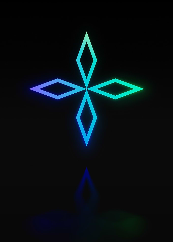 Neon Magic Seal Sign Sigil