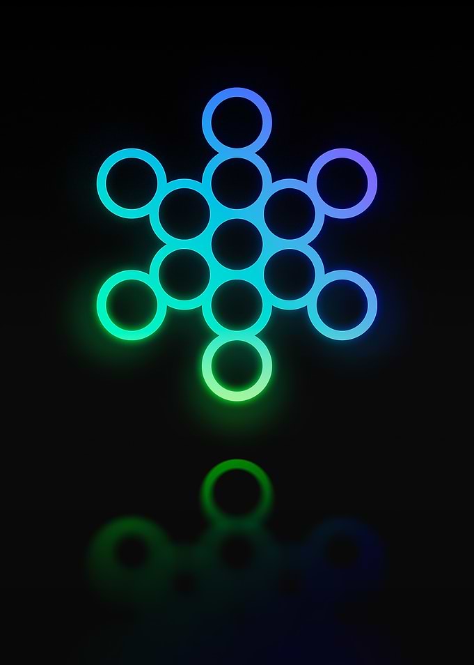 Neon Magic Seal Sign Sigil