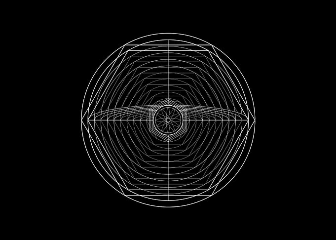 Minimalist Geometric Glyph