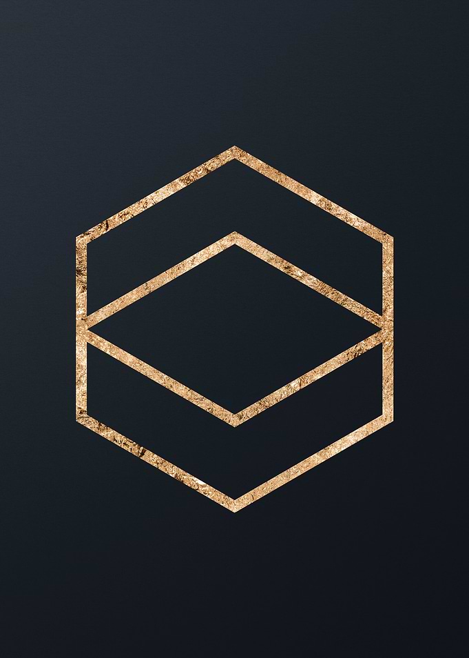 Gold Glyph Mandala Rune