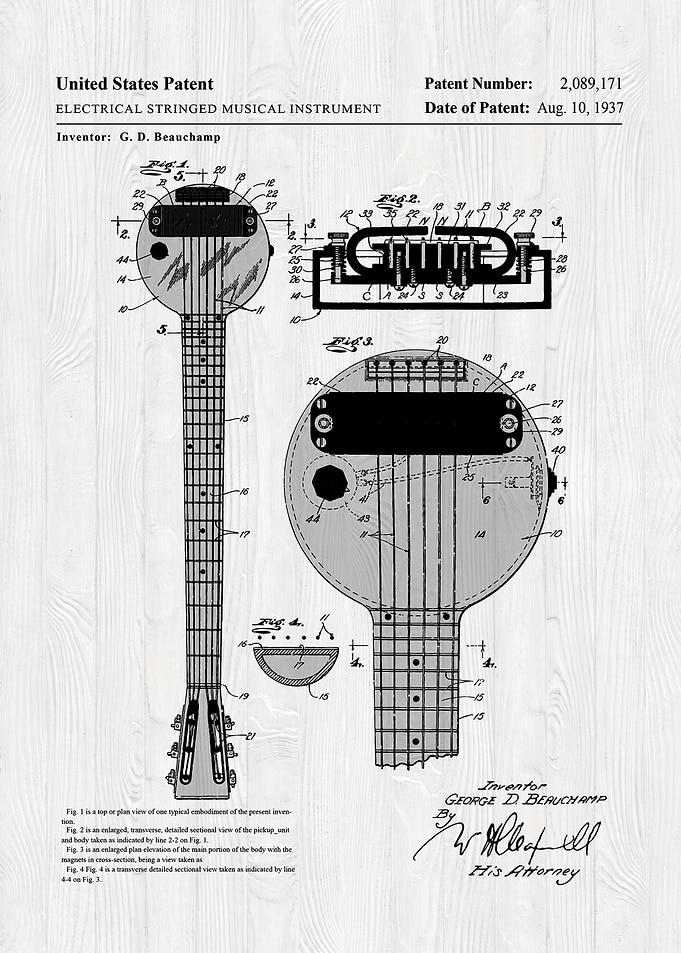 Guitar Patent